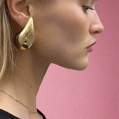 Exaggerate Water Drop Earrings: Bold Elegance