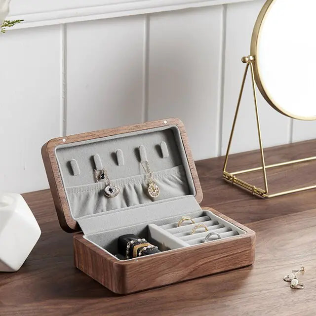 Luxury Wood Jewelry Box: Perfect Blend Of Rustic and Beauty