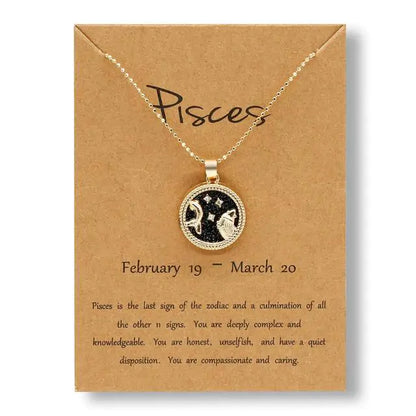 Zotar Zodiac Sign Necklace: Embrace Your Cosmic Identity