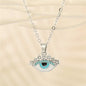 Crystal Turkish Eye Necklace: A Symbol of Protection and Elegance