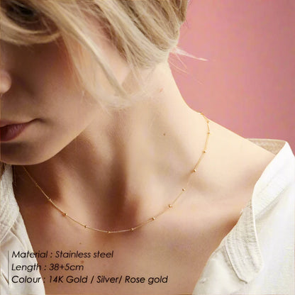 Layered Gold Choker Necklace Set: Versatile Elegance for Every Occasion