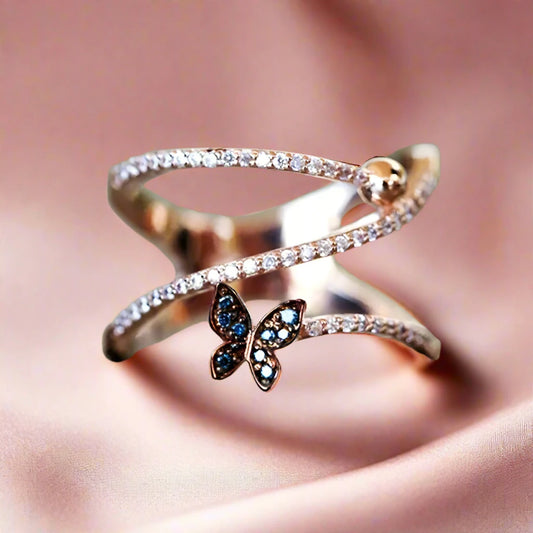 Butterfly-Shaped Ring: Graceful Elegance for Every Occasion