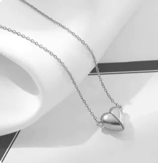 Love Heart Pendant Necklace: Romantic Simplicity with Modern Flair