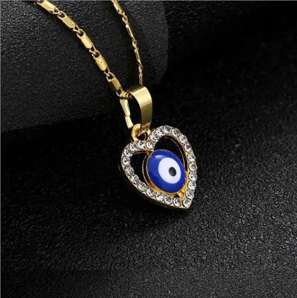 Blue Evil Eye Charm Necklace: A Symbol of Protection and Glamour