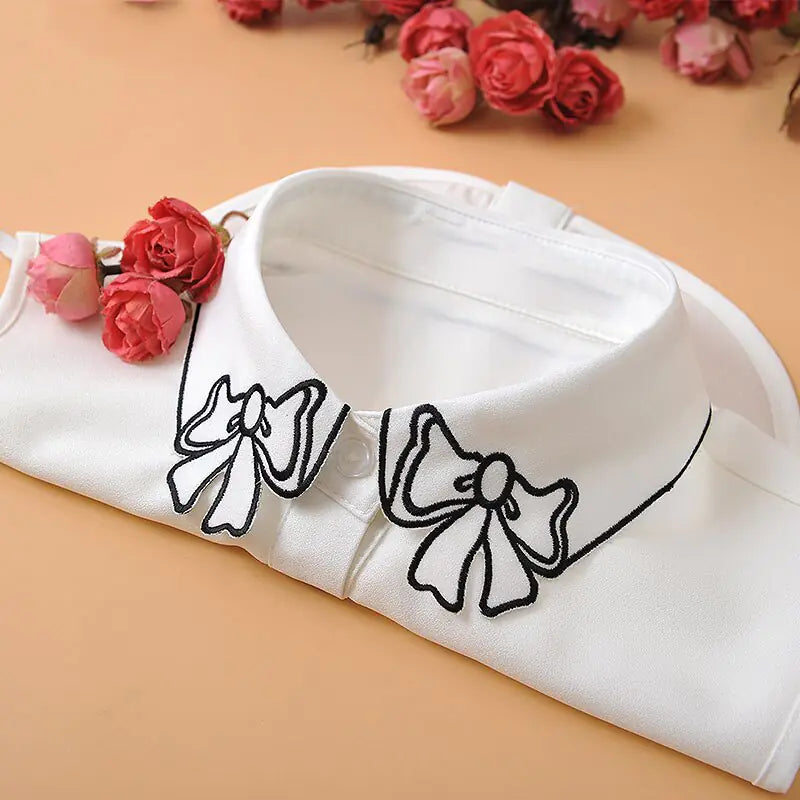 Embroidery Collar Shirt: Perfect Blend of Sophistication and Style