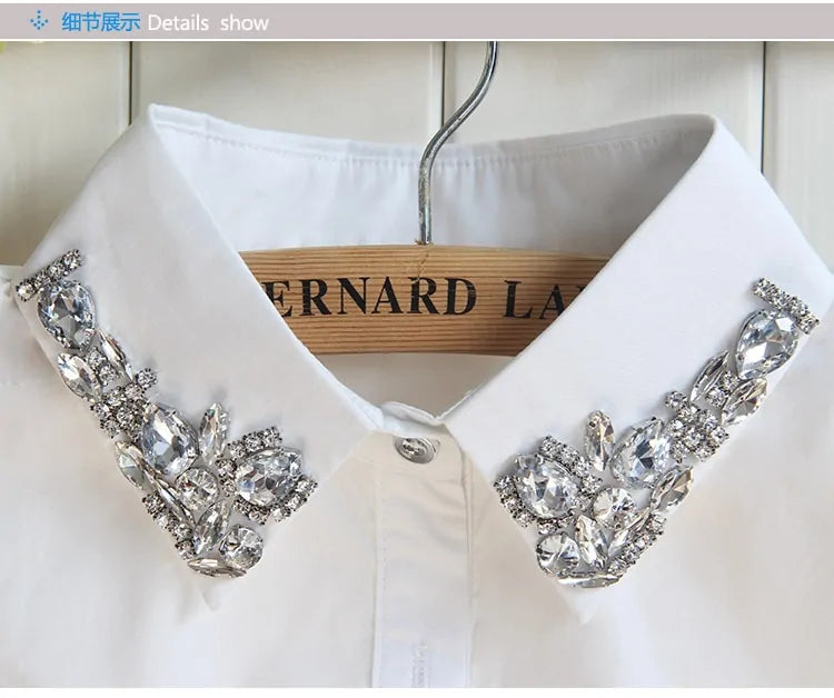 Timeless Elegance at Your Fingertips: Vintage White Detachable Collar