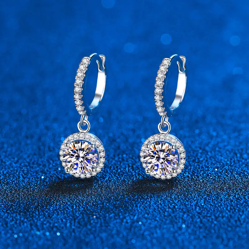 Moissanite Earrings: Radiance Redefined