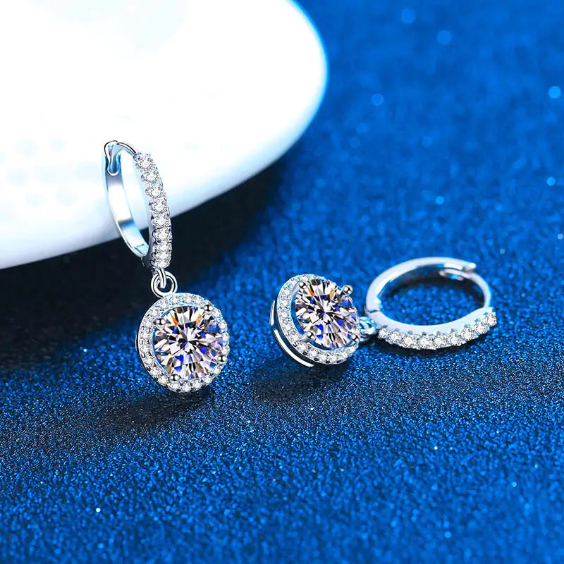 Moissanite Earrings: Radiance Redefined