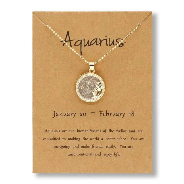 Zotar Zodiac Sign Necklace: Embrace Your Cosmic Identity