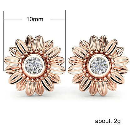 Sunflower Stud Earrings: A Touch of Sunshine for Your Style