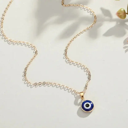 Turkish Evil Eye Pendant Necklace: A Bohemian Charm with Protection