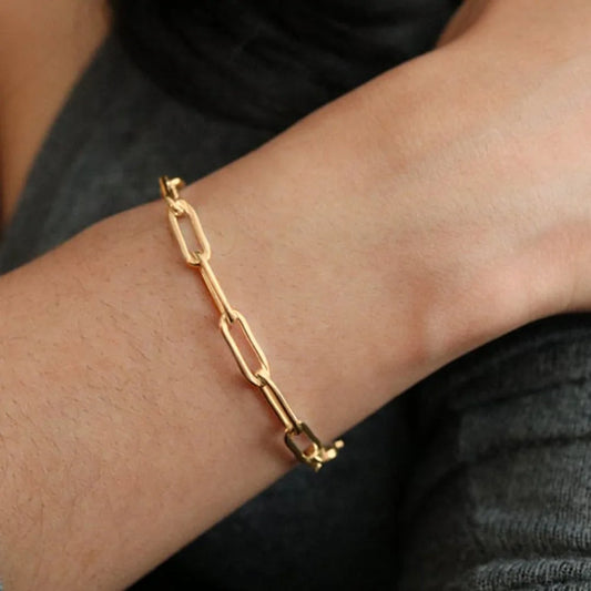 Gold-Plated Beaded Bracelet: Timeless Elegance and Lasting Sparkle