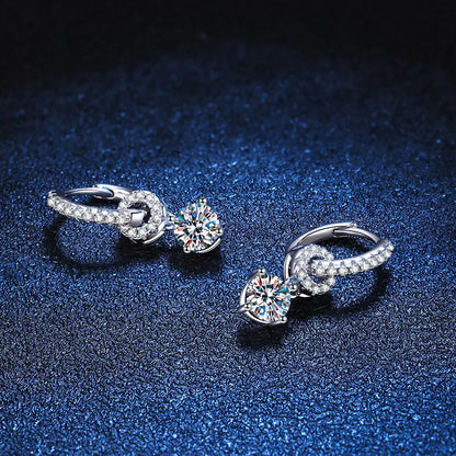 Moissanite Drop Earrings: Unmatched Brilliance and Sophistication