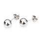 Stainless Steel Ball Stud Earrings: Elegance in Simplicity