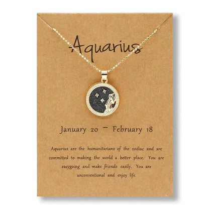 Zotar Zodiac Sign Necklace: Embrace Your Cosmic Identity