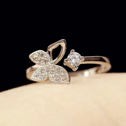 Silver Butterfly Ring: A Symbol of Grace and Transformation