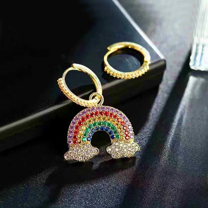 Rainbow Earrings: Playful Charm Meets Sophisticated Style