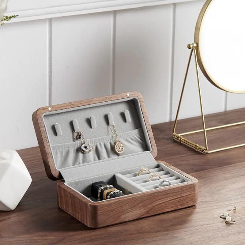 Luxury Wood Jewelry Box: Perfect Blend Of Rustic and Beauty