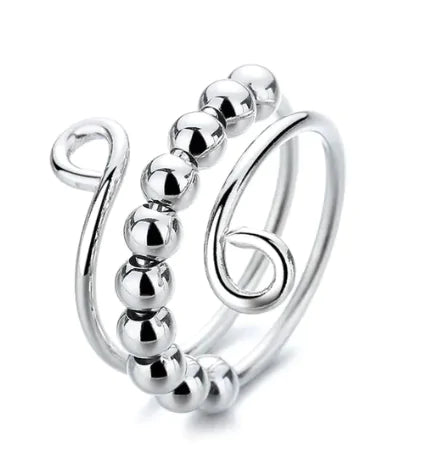 Beads Anxiety Ring: A Touch of Calm in Every Moment