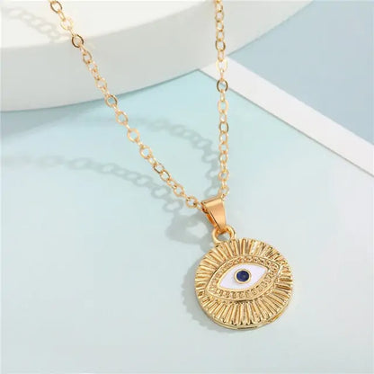 Crystal Turkish Eye Necklace: A Symbol of Protection and Elegance