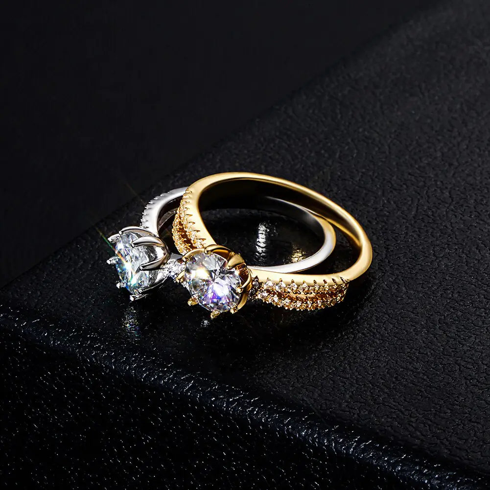 18K Gold Setting Moissanite Ring: A Symbol of Eternal Love