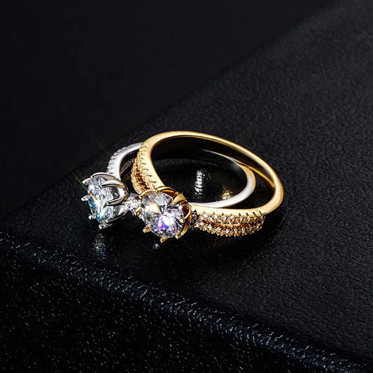 18K Gold Setting Moissanite Ring: A Symbol of Eternal Love