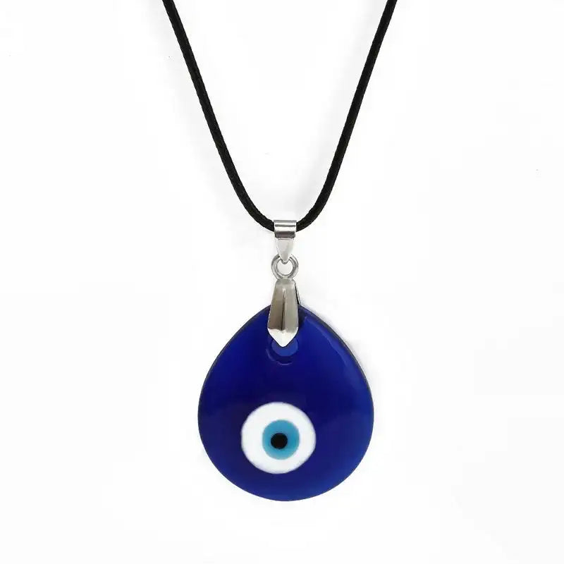 Turkish Evil Eye Pendant Necklace: A Bohemian Charm with Protection