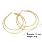 Big Hoop Circle Earrings: Bold Elegance, Contemporary Twist