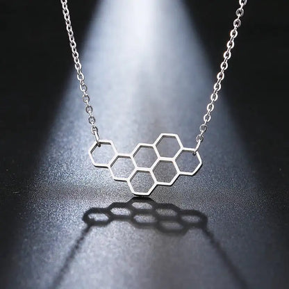 Honeycomb Necklace: A Tribute to Nature’s Elegance