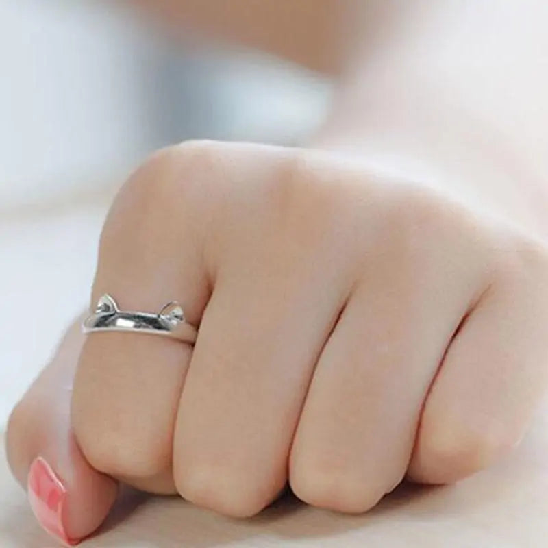 Cat Ears Ring: Playful Charm Meets Stylish Sophistication